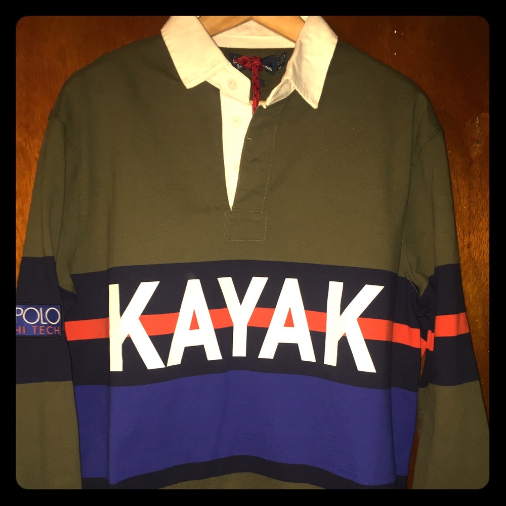 Polo Hi Tech Kayak Rugby - Olive - RETAIL PRICE!!!